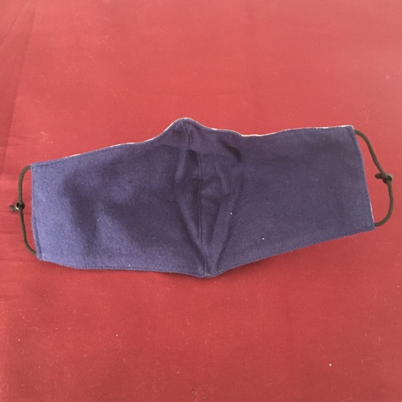 Electric Blue, Solid quality face mask - Picture 4 of 5